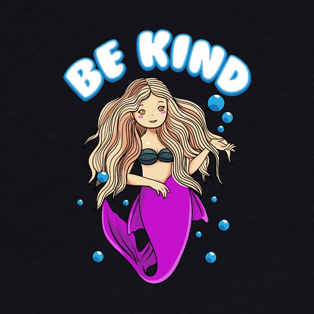 Be Kind Mermaid Choose Kindness Anti-Bullying Student Gift by Dr_Squirrel